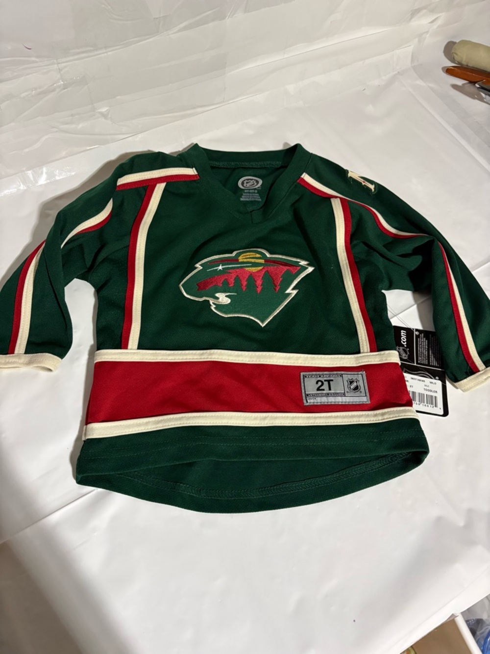Minnesota Wild Hockey Jersey with Team Crest